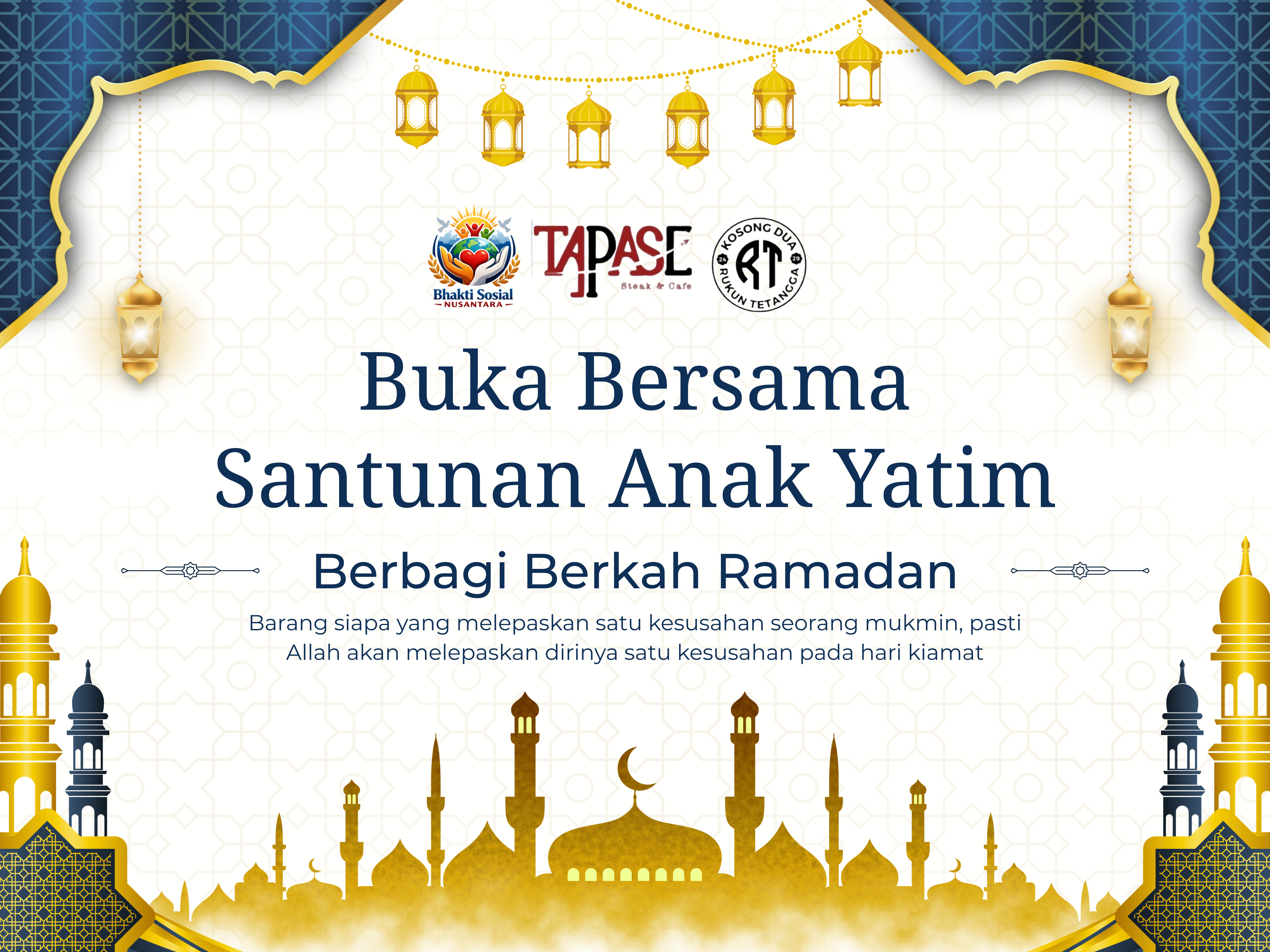 Berbagi Kebahagiaan di Bulan Suci: Yayasan Akrasa Nusantara Berdaya Santuni 50 Anak Yatim di Jakarta Utara